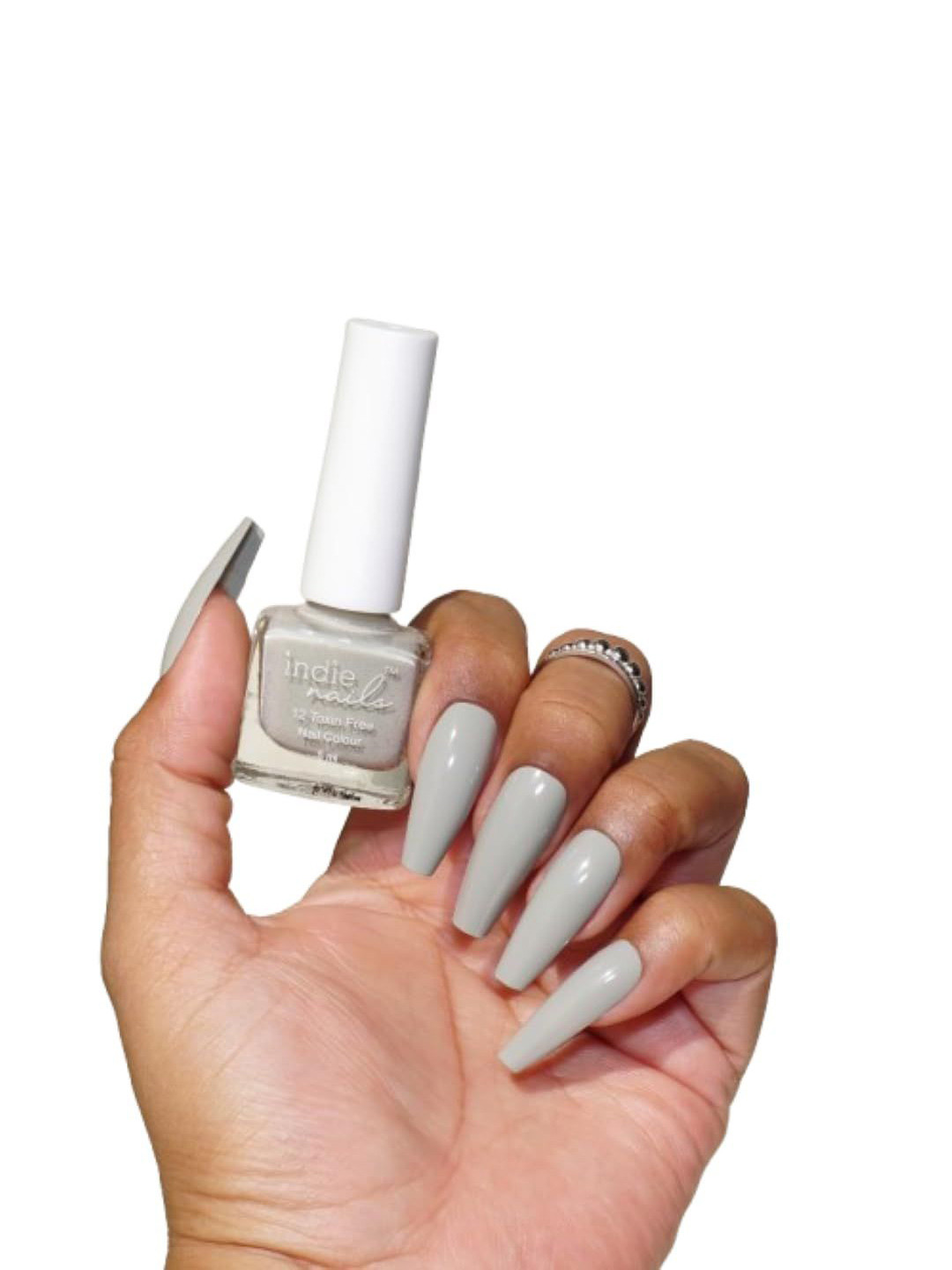 Indie Nails Grey Shade Nail Polish
