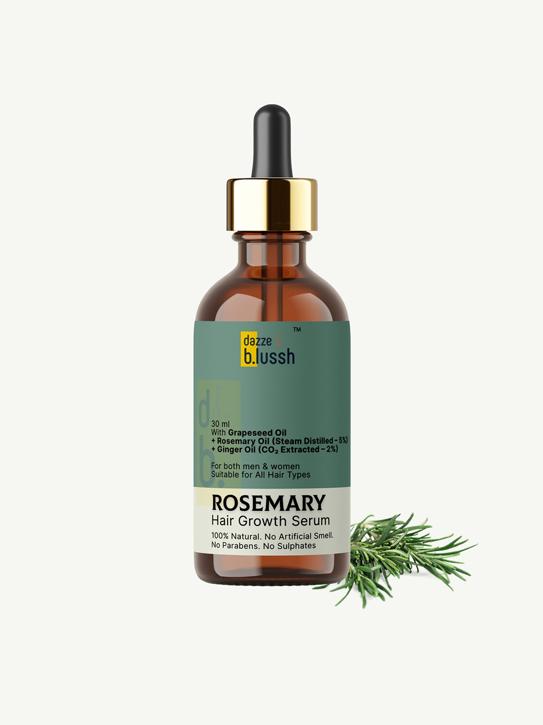 Dazze and blussh Rosemary Hair Growth Serum - 30ml