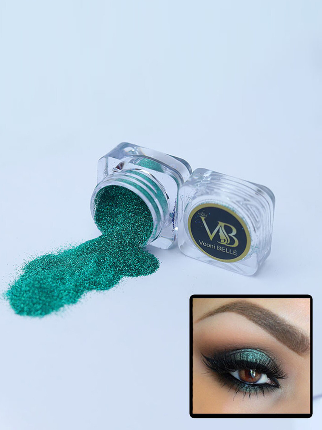 Veoni BELLE Professional Cosmetics Pigment Loose Powder Eyeshadow - Sea Green
