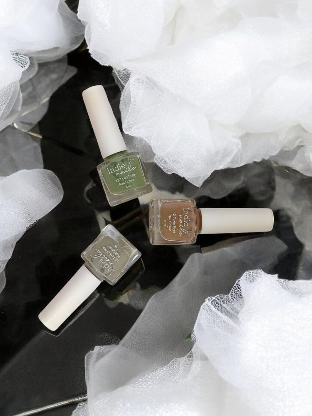 Indie Nails Pack of 3 Urban Jungle shades Nail Polish