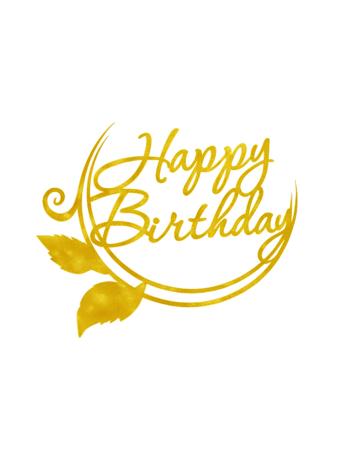 INTERNATIONAL GIFT Happy Birthday Tag