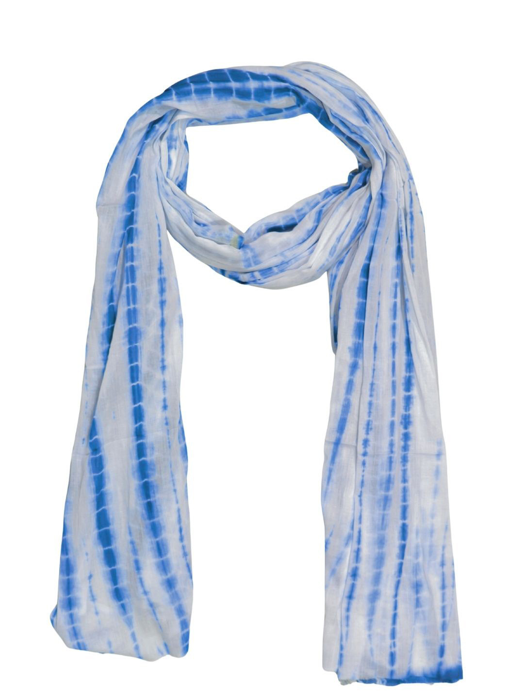 Farooq Dyeing Abstract Batik Dyed Cotton Dupatta