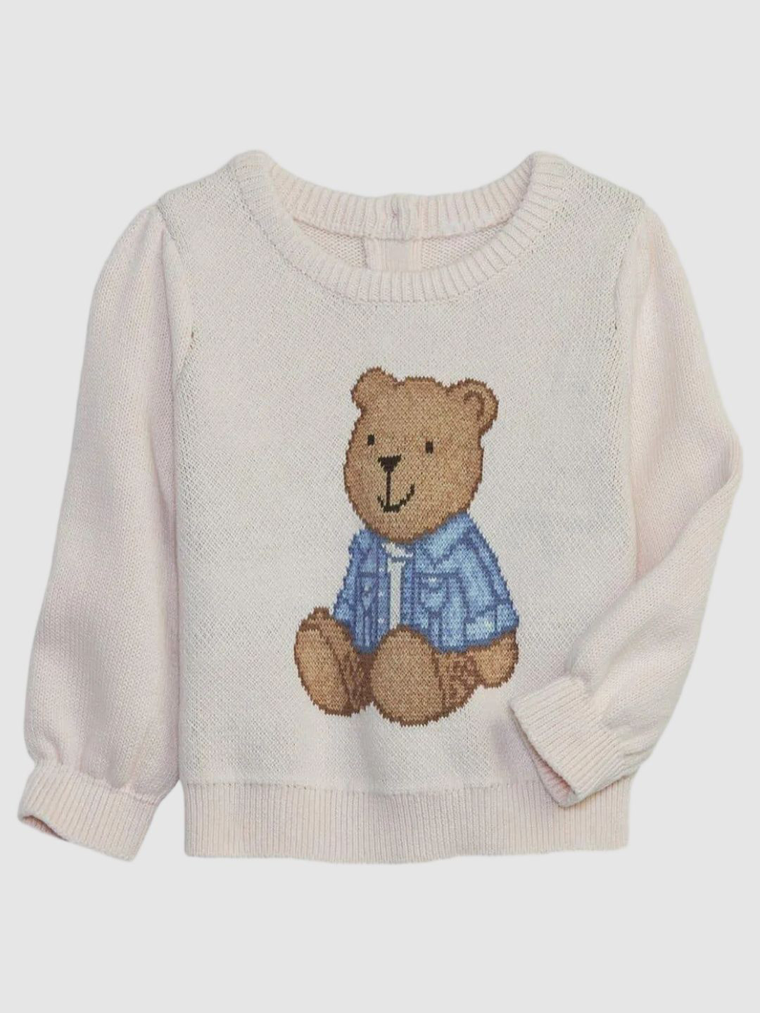 GAP Kids Cartoon Print Round Neck Sweater