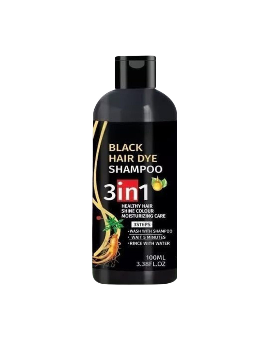 CHIWA 3 In 1 Black Hair Dye Shampoo- 100ml