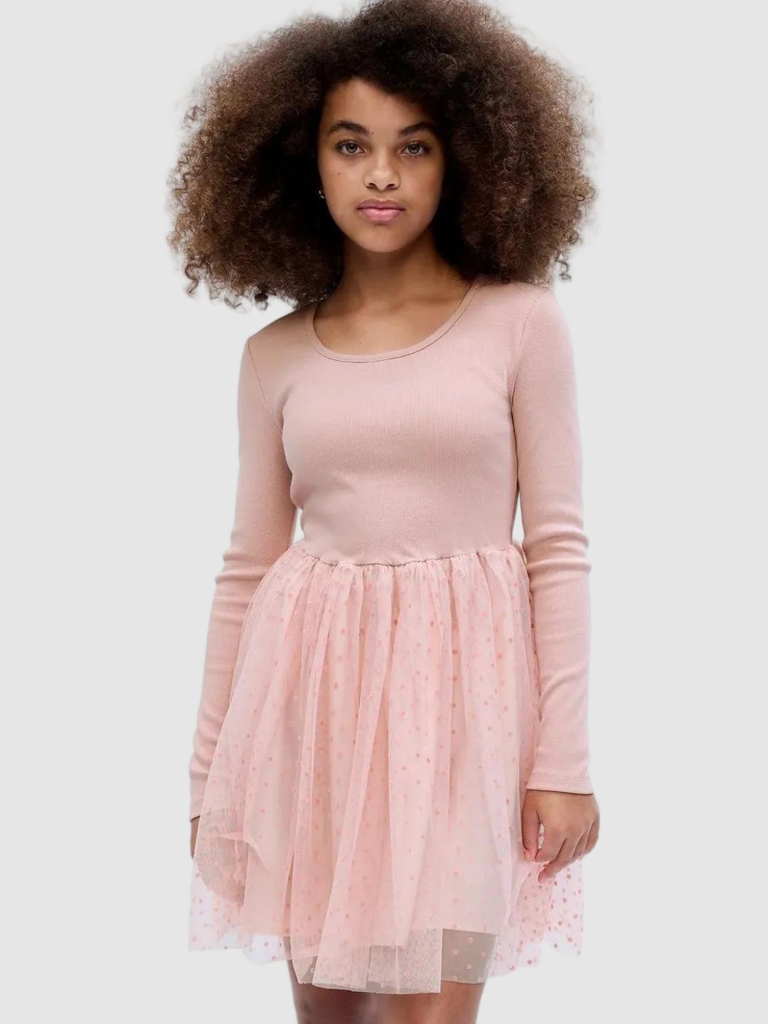 GAP Girls Polka Dots Cotton Fit and Flare Dress