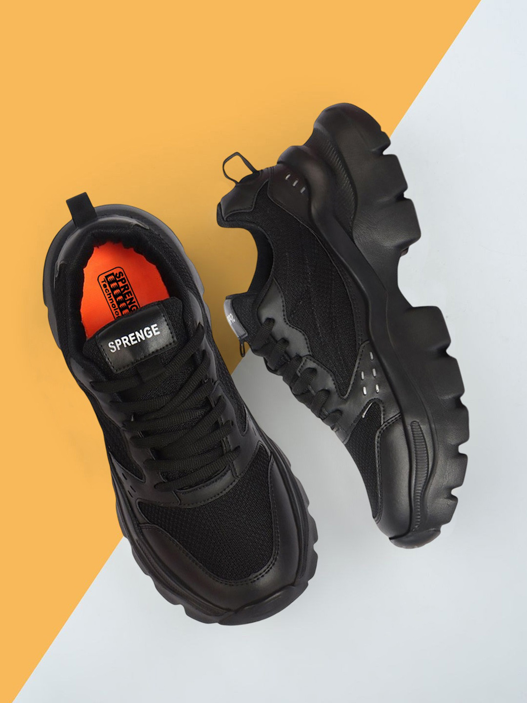 SPRENGE Men High-Top Sneakers