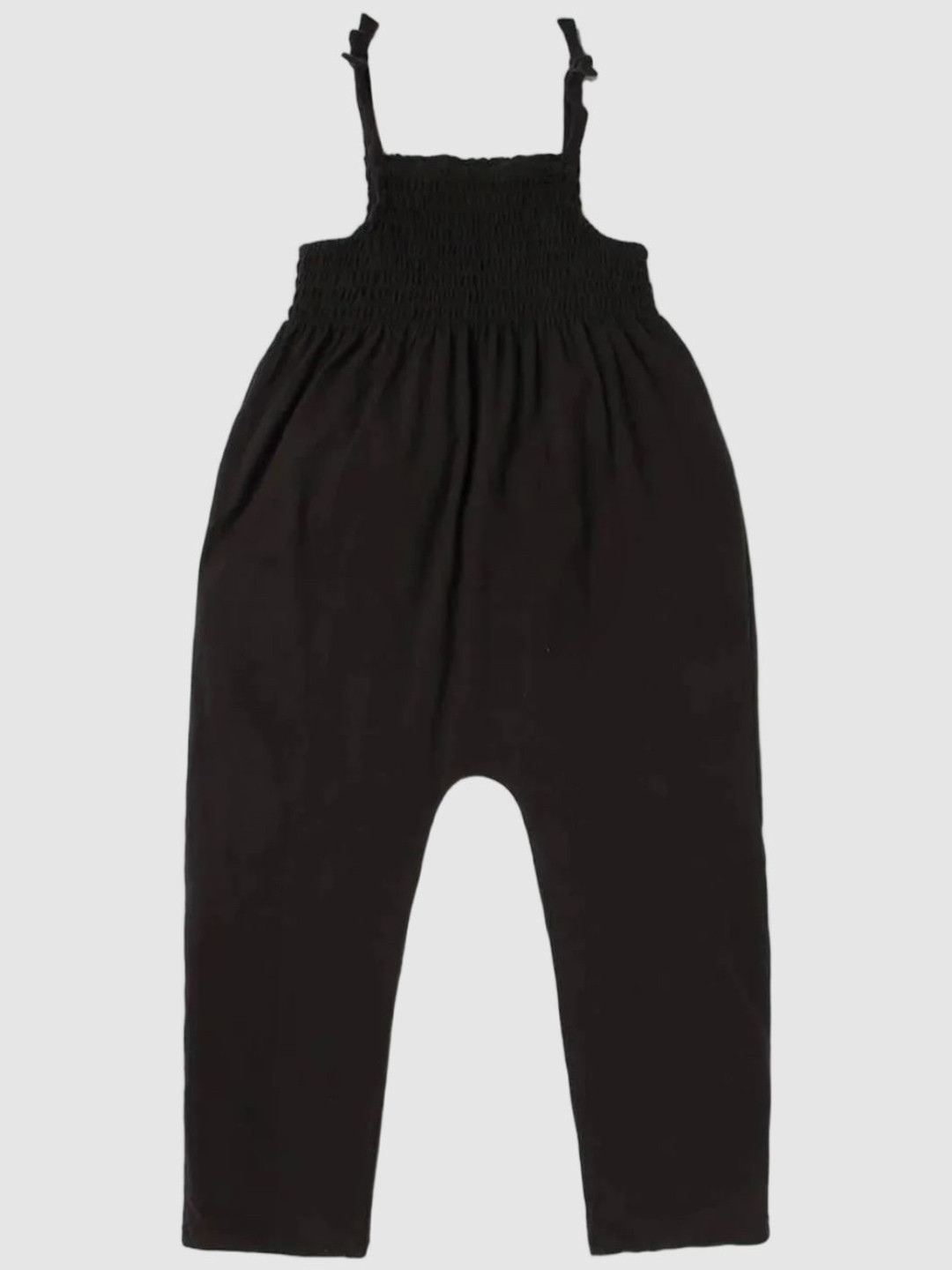 GAP Girls Square Neck Shirred Detail Jumpsuit