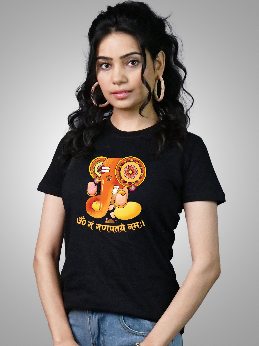 Tedhi Medhi Family Graphic Printed Round Neck Cotton Slim Fit T-shirt