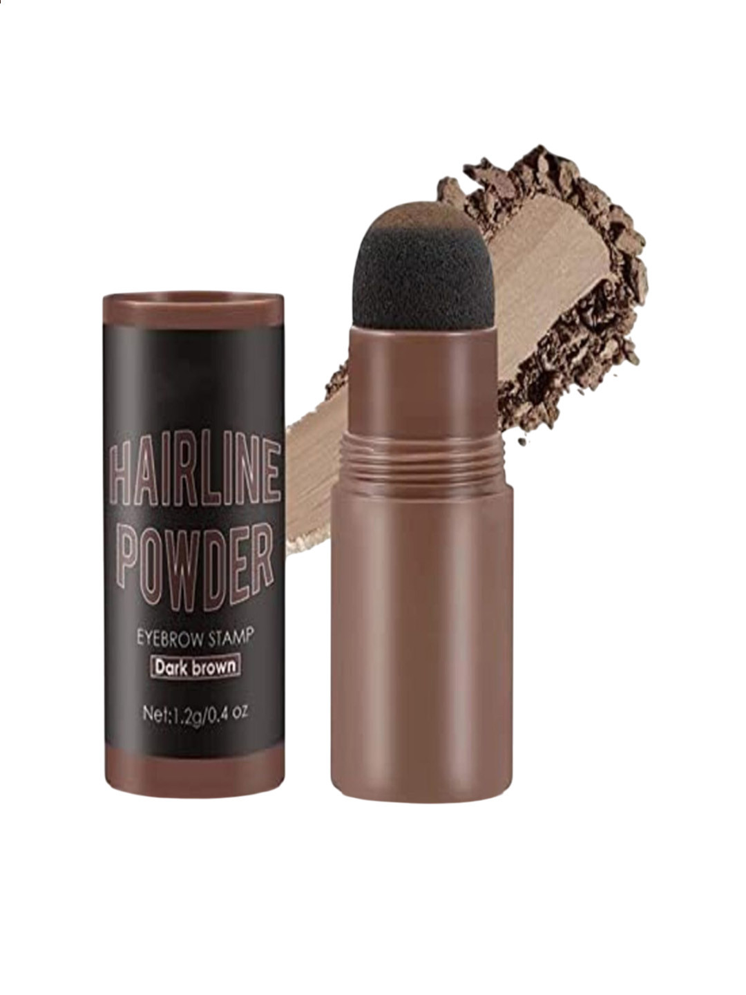 Plimsoll Hairline Waterproof Stamp Powder Hair Color - 1.2 g - Brown