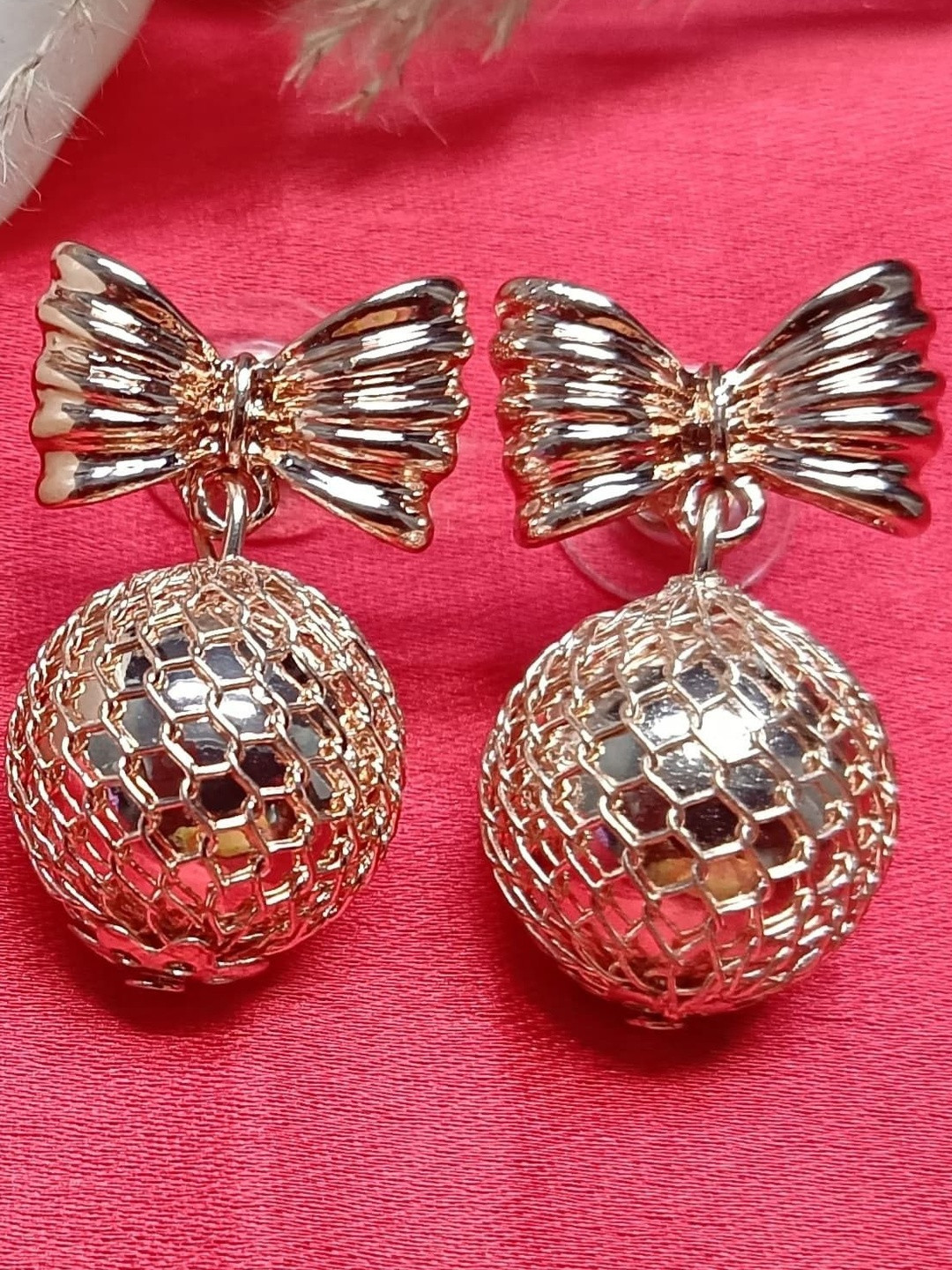 NIPSTec Rose Gold Alloy Earrings