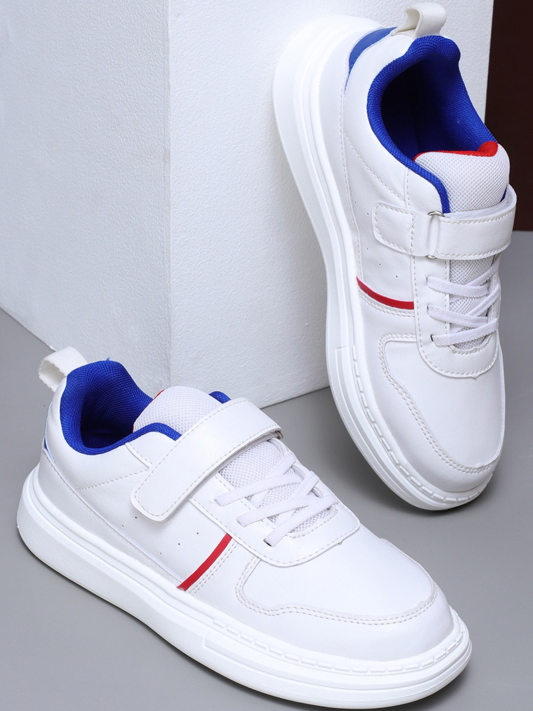 TRASE Boys Lace-Ups Synthetic Sneakers