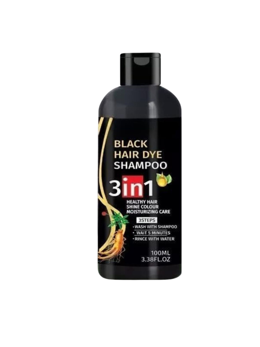 CHIWA 3 In 1 Black Hair Dye Shampoo- 100ml