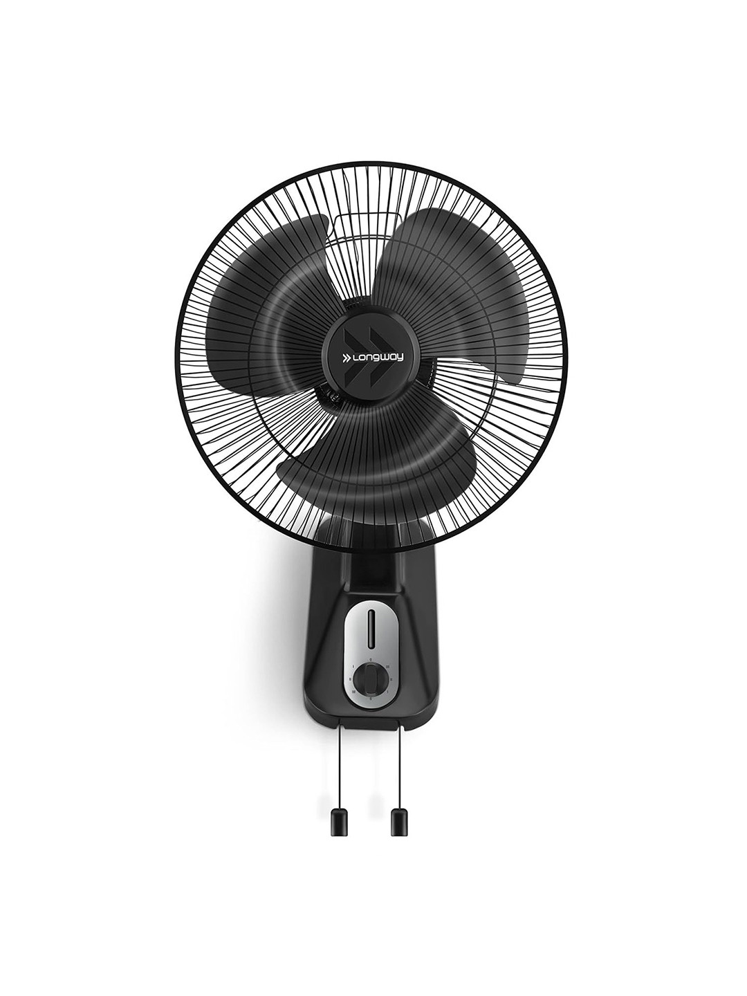 Longway Black Speedy P1 300 mm Ultra High Speed 3 Blade Wall Fan