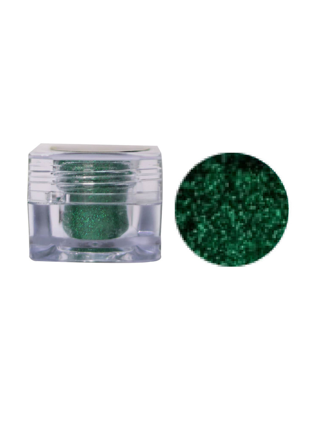 Veoni BELLE Holographic Ultra Fine Iridescent Laser Glitter Eyeshadow Powder-Emerald Green