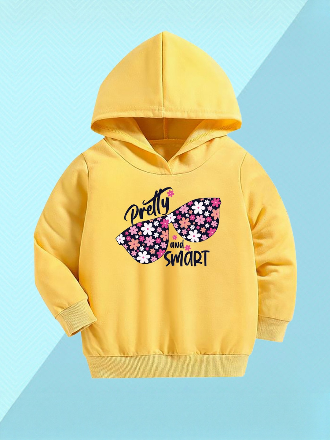 ARYA  Kids Printed Hooded Sweatshirt