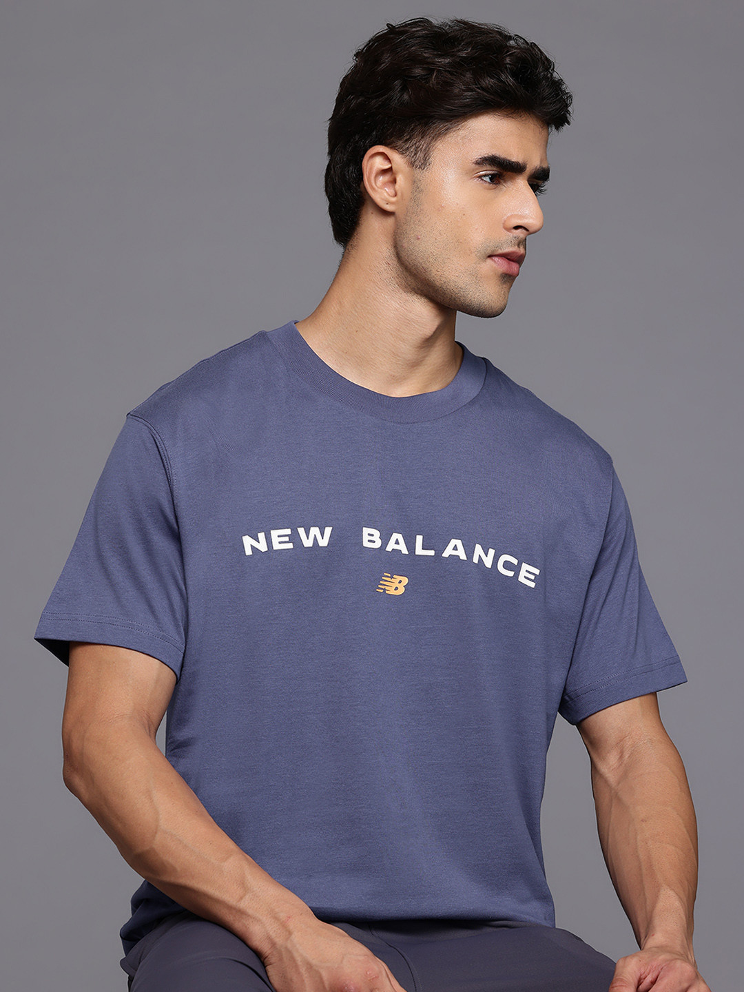 New Balance Reimagined Graphic Print Pure Cotton Relaxed T-shirt