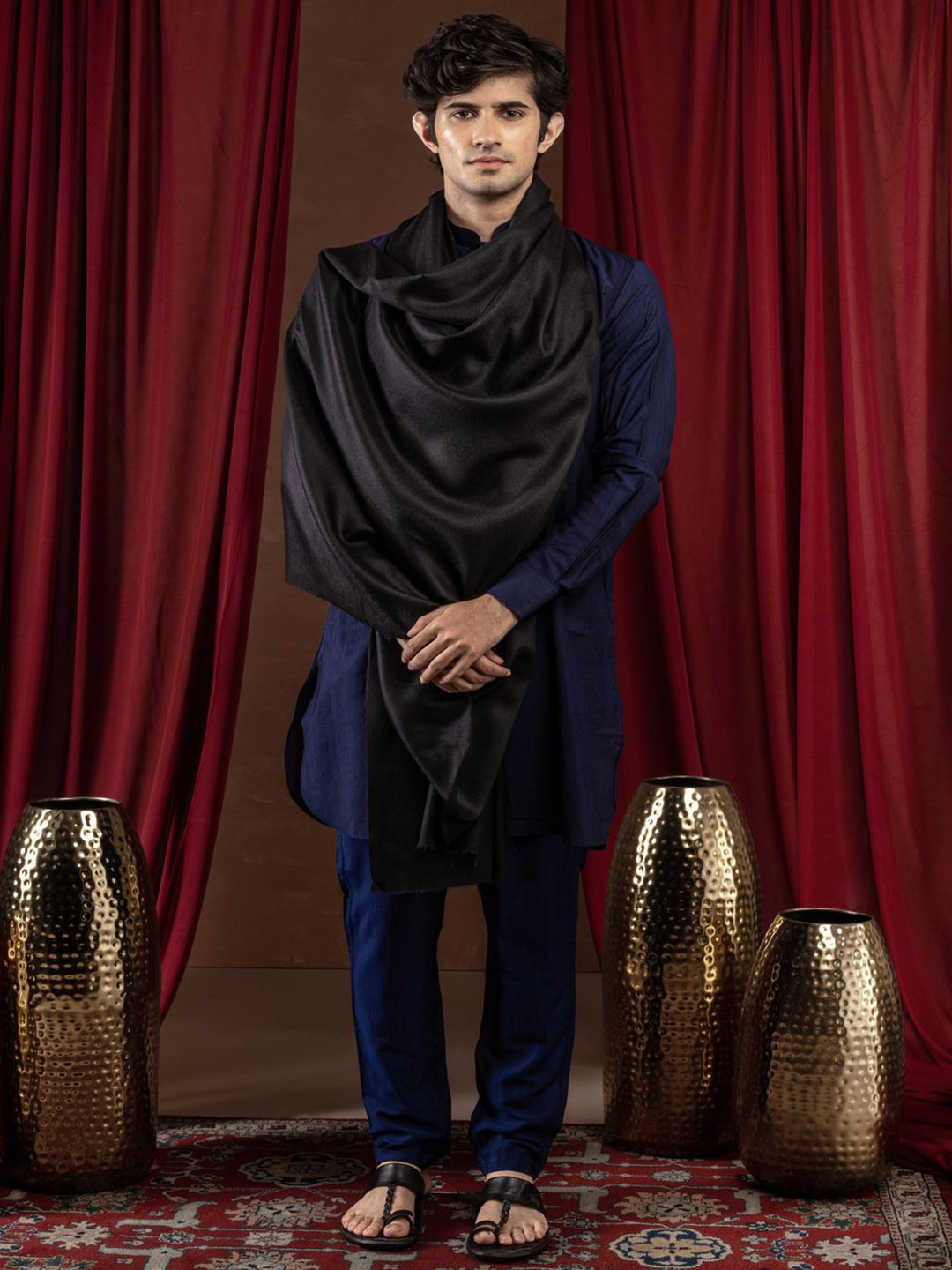 Naureen Luxurious Classic Shawl