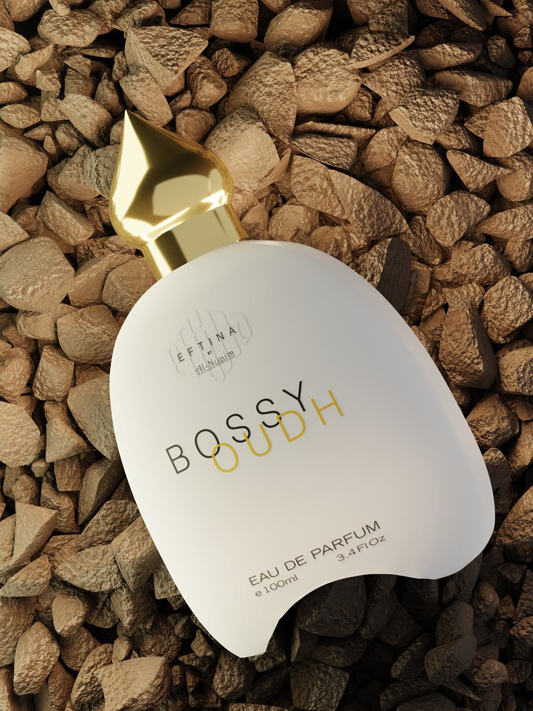 Al-Nuaim Bossy Oudh Long Lasting Eau De Parfum Natural Spray - 100 ml