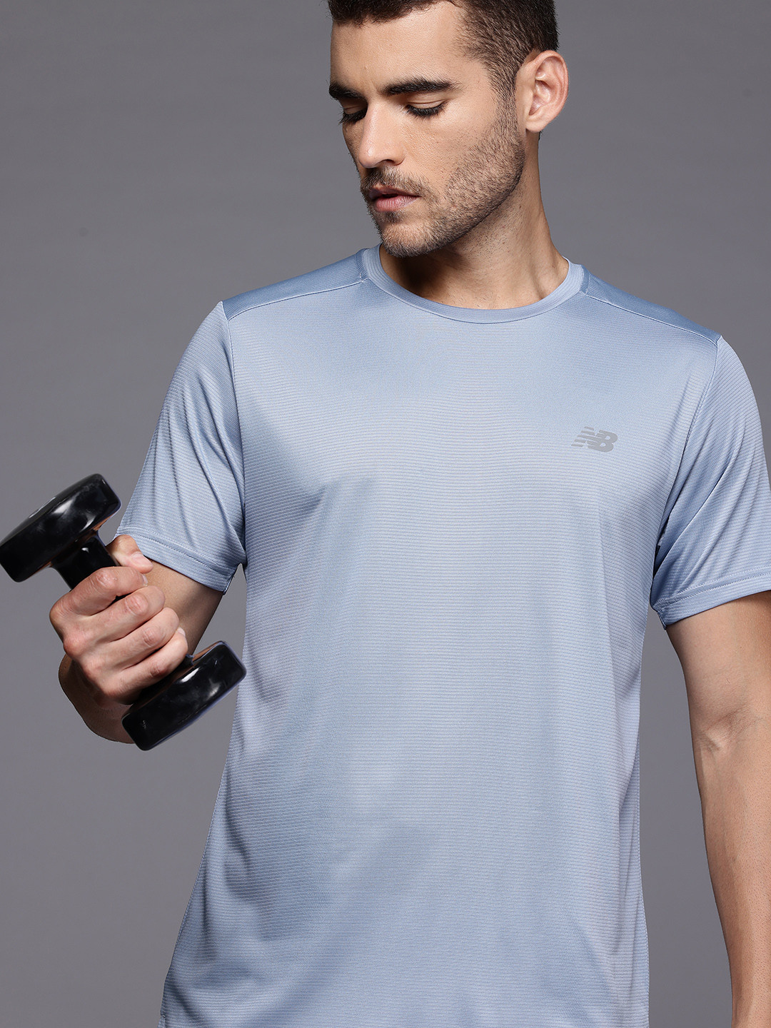 New Balance Horizontally Self-Design Dry Fit Sport Essentials T-Shirt
