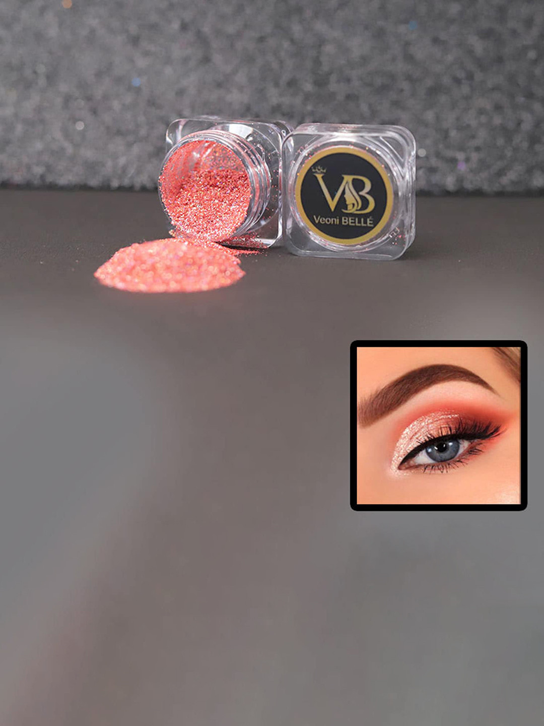 Veoni BELLE Single Glitter Eyeshadow Shiny Glitter - 5g