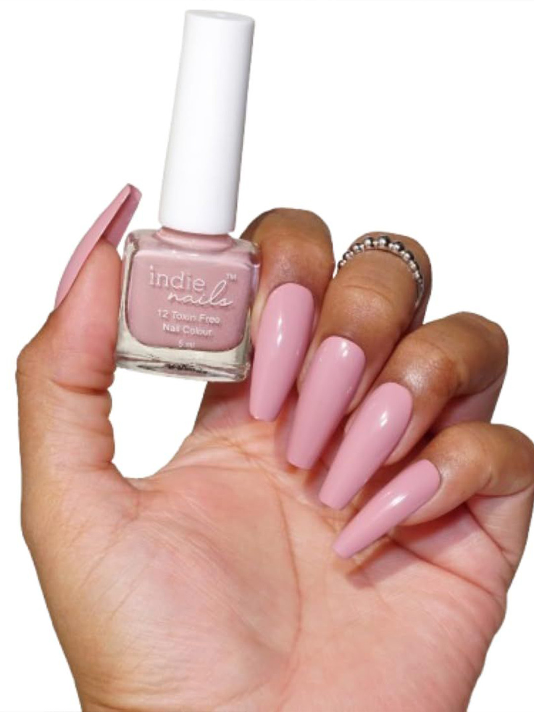 Indie Nails Women Fussy Beige Color Nail Polish