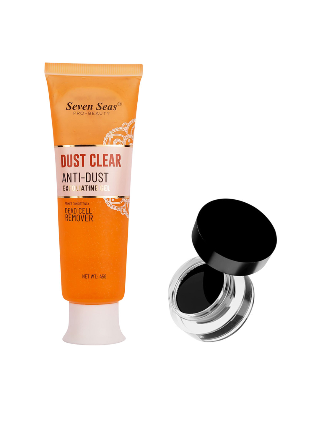Seven Seas Anti Dust Exfoliating Dust Clear Gel - 45 g With Kajal