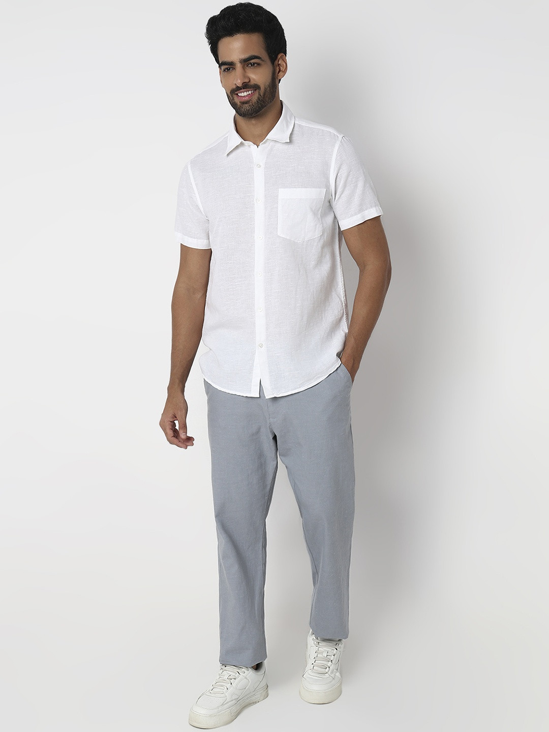 SPYKAR Men Tight Slim Fit Casual Shirt
