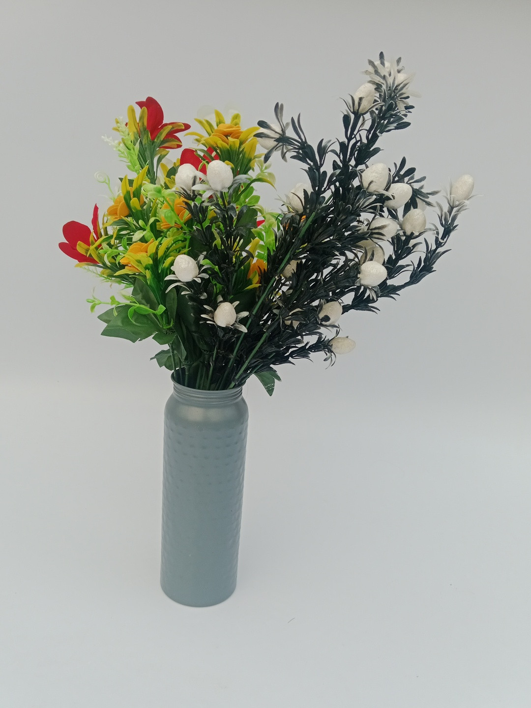 Daisy craft Stainless Steel Bottle Shape Flower Vase