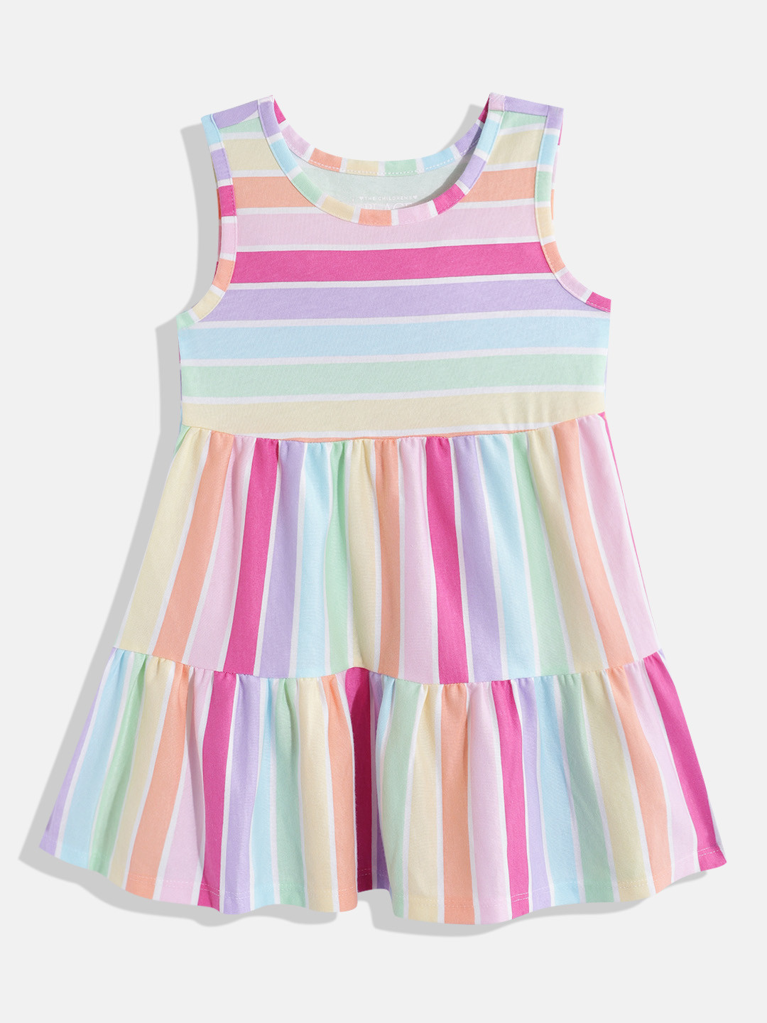 THE CHILDREN'S PLACE Candy Striped A-Line Dress