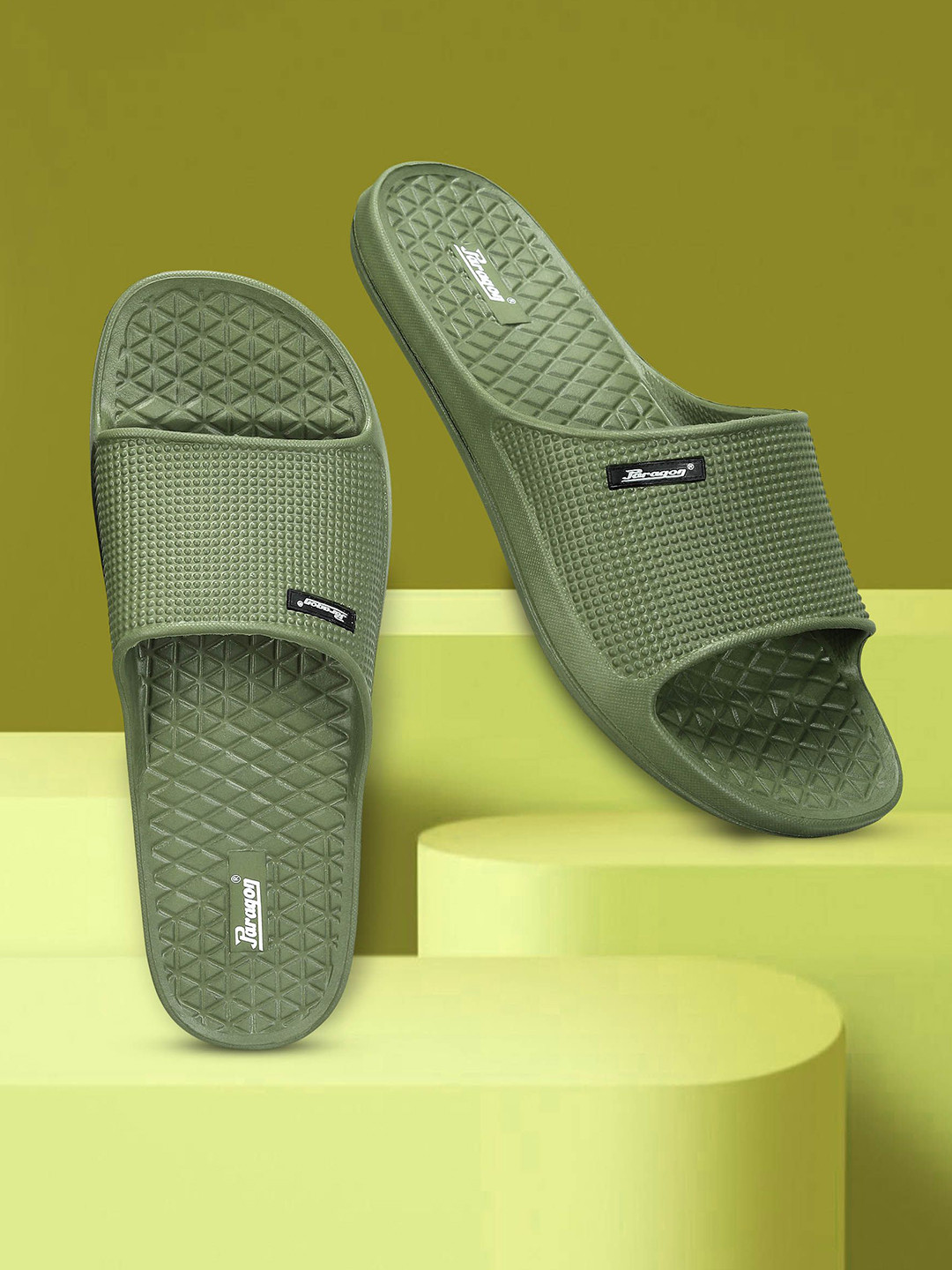 Paragon Men Self Design Sliders