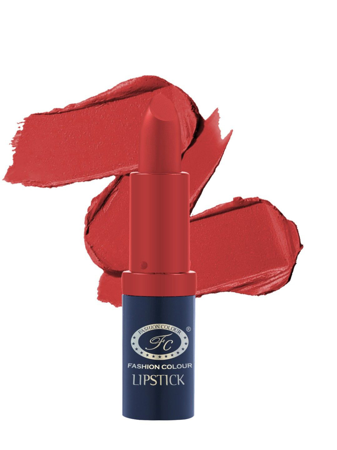Fashion Colour Fabulous Satin Matte Long Stay Lipstick- 3.8 g- Lotus Red 15