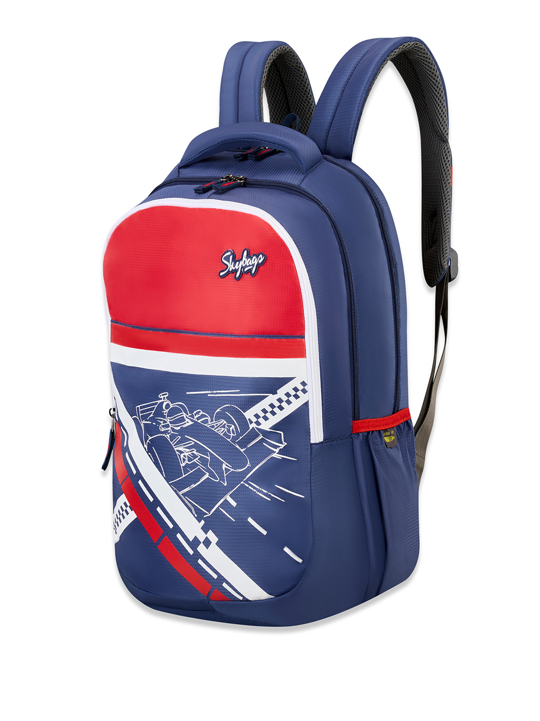 Skybags Stash Kids Graphic Printed 38L School Backpack