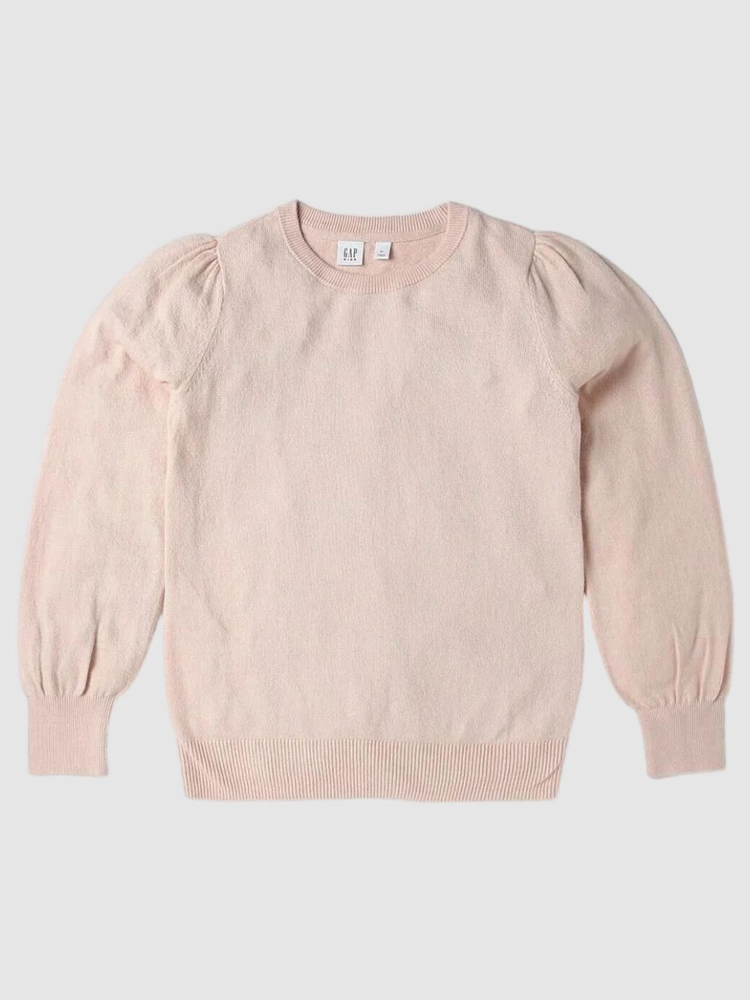 GAP Kids Girls Pink Crew Neck Pullover Sweaters