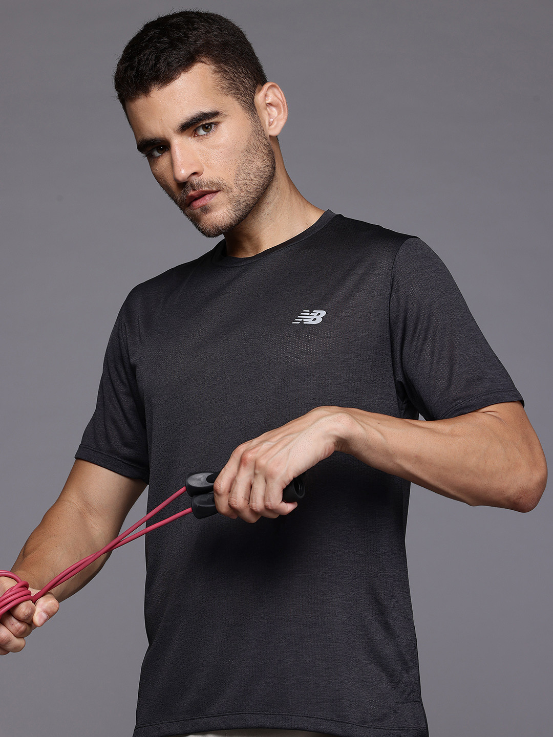 New Balance Reflective Elements Moisture Wicking Athletics T-shirt