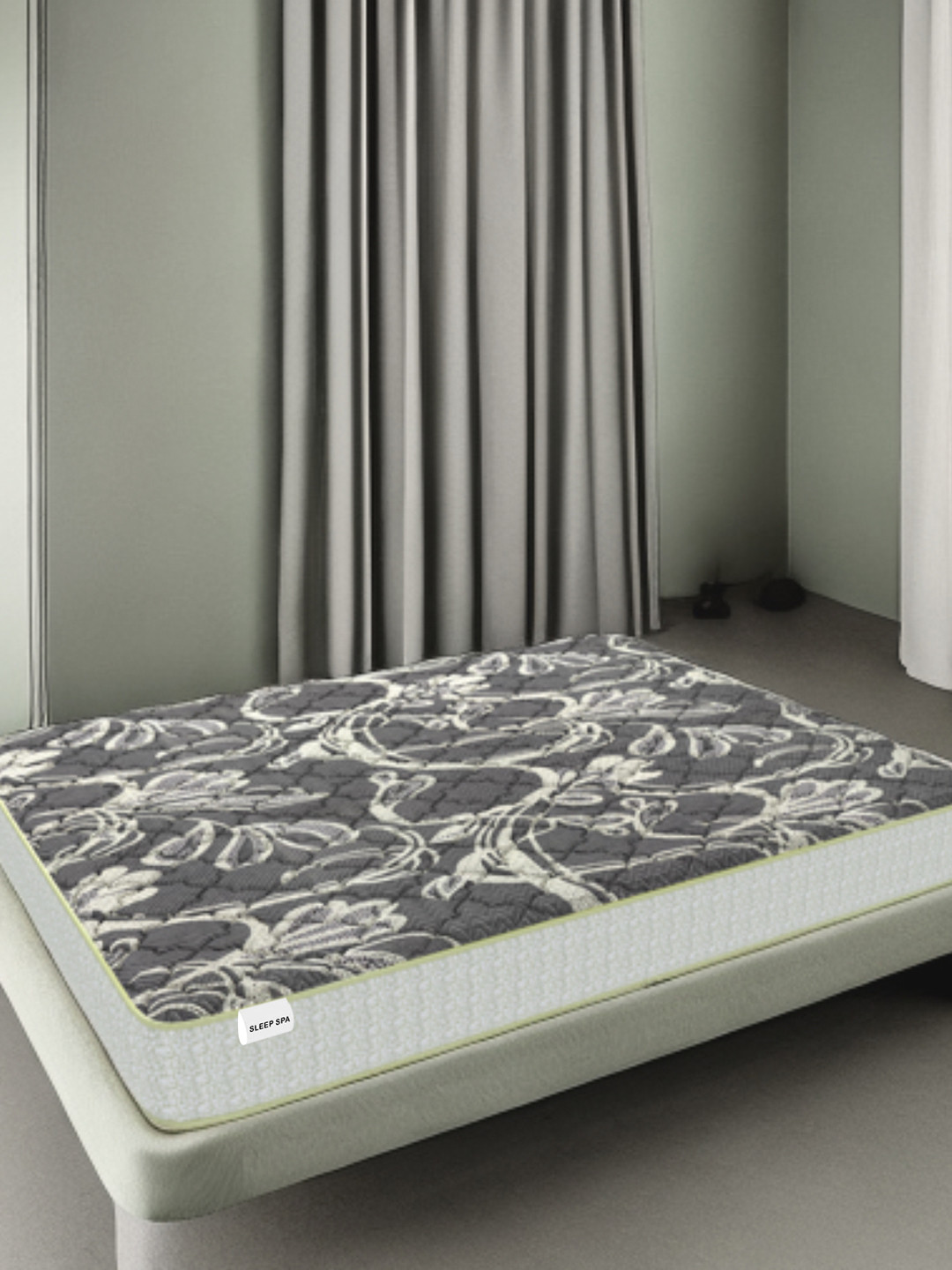 SLEEPSPA MEMOLATEX Visco Pro Memory Foam with Latex King Size 5 Inch Mattress (84X70)