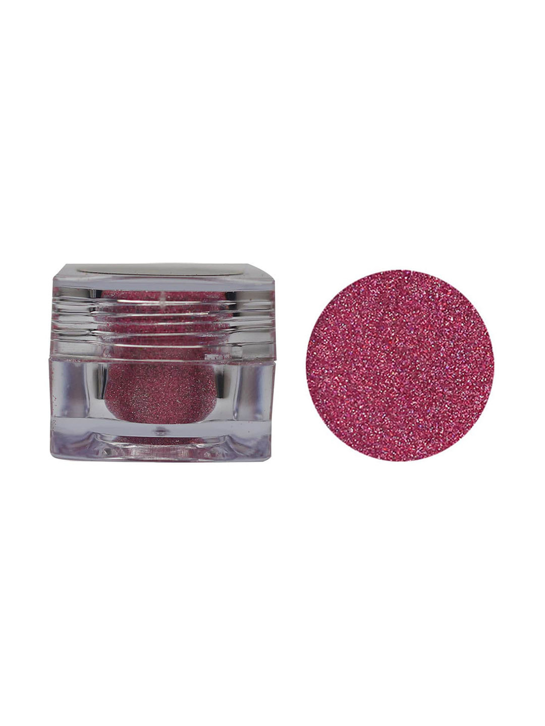 Veoni BELLE HD Holographic Glitter Pigment Loose Powder Eyeshadow - Frozen Pink 19