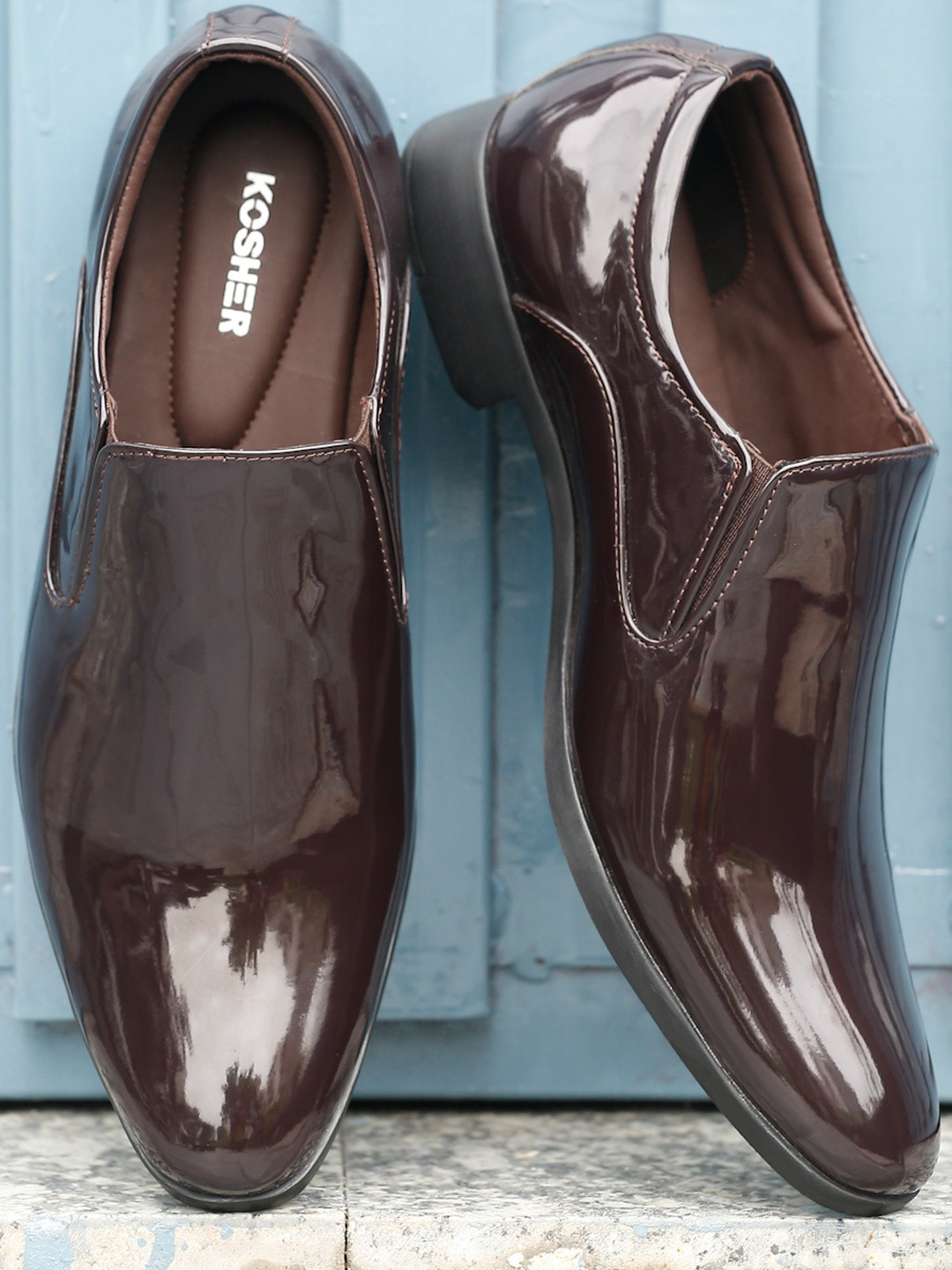 Kosher Pointed Toe Loafers Formal Shoes