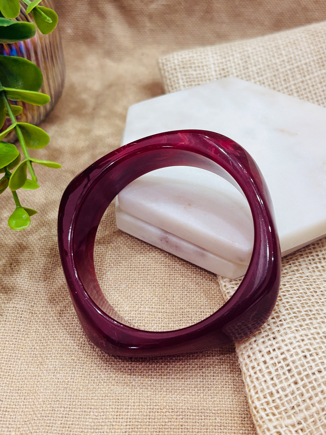 Niska Rasin Square Shaped Bangle
