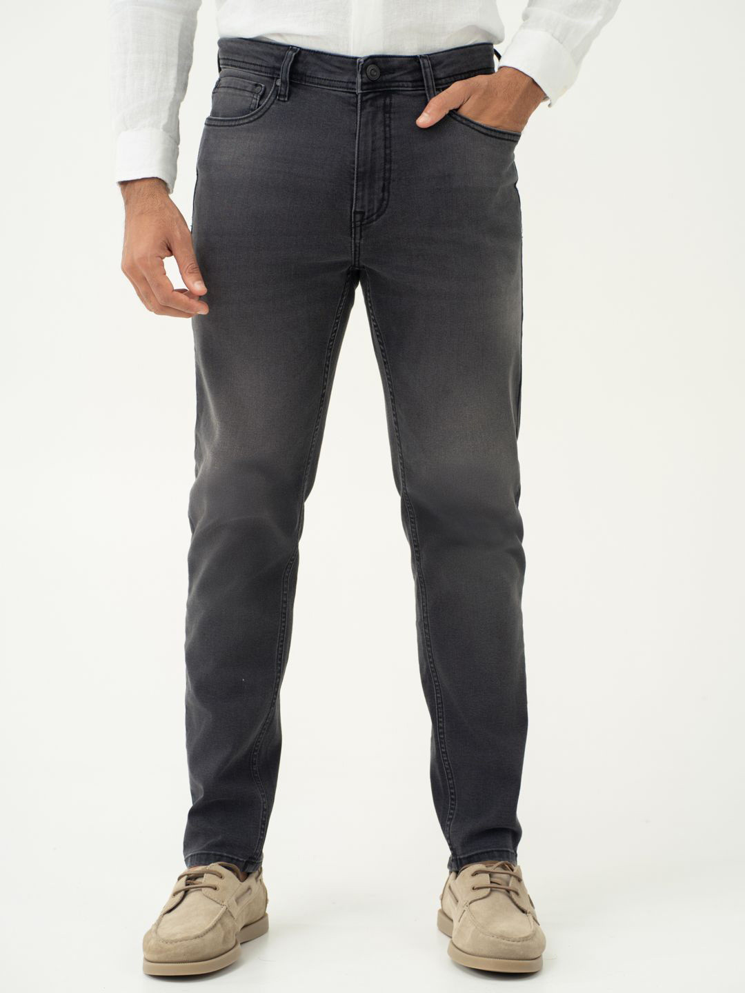 The Pant Project Men Whiskered Slim Fit Jeans