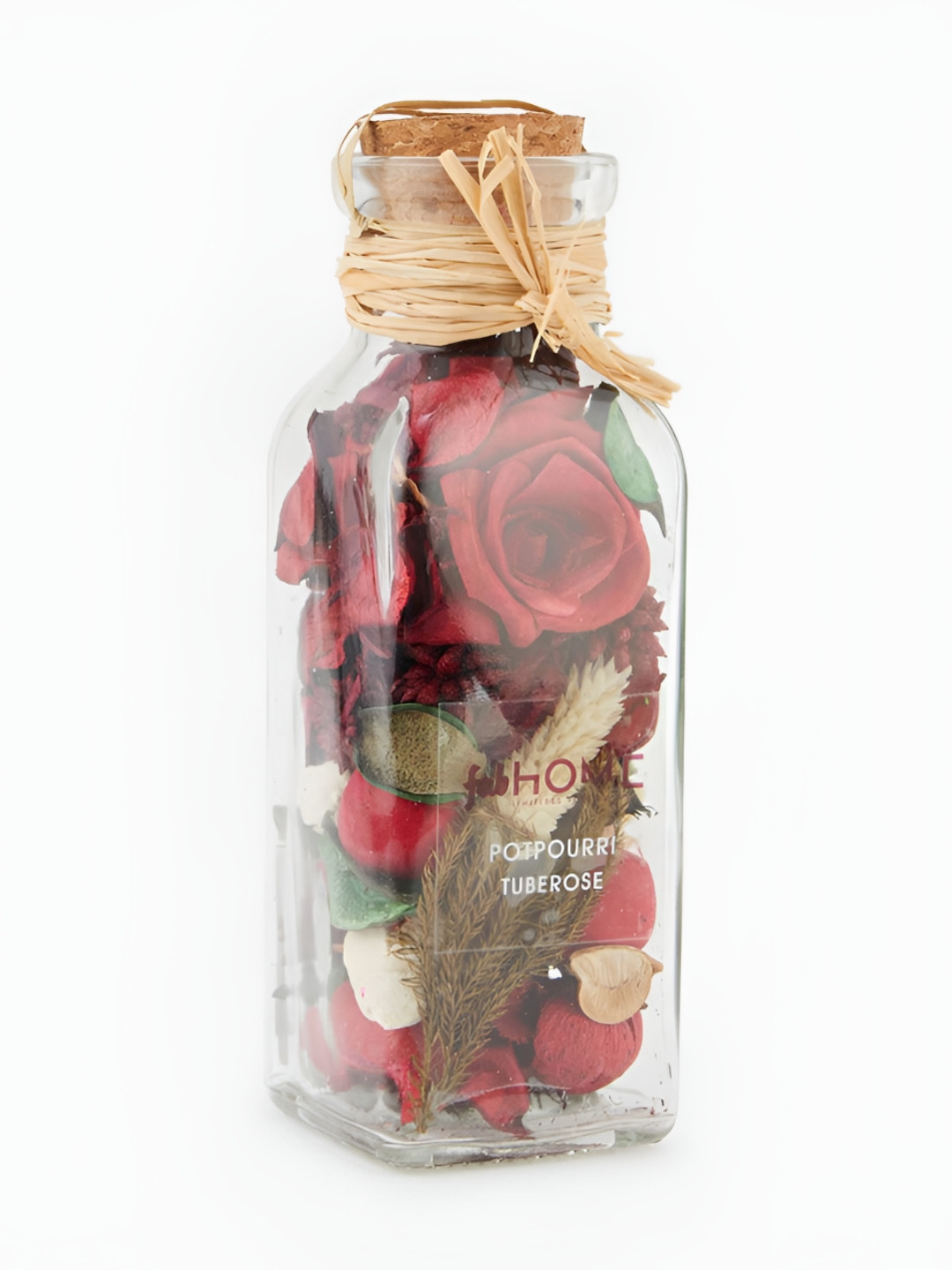 Fabindia Red & Transparent Textured Tuberose Potpourri Flower