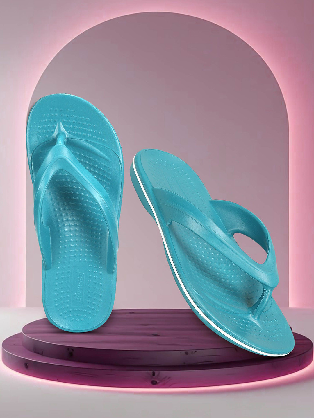 Paragon Men Solid EVA Thong Flip-Flops