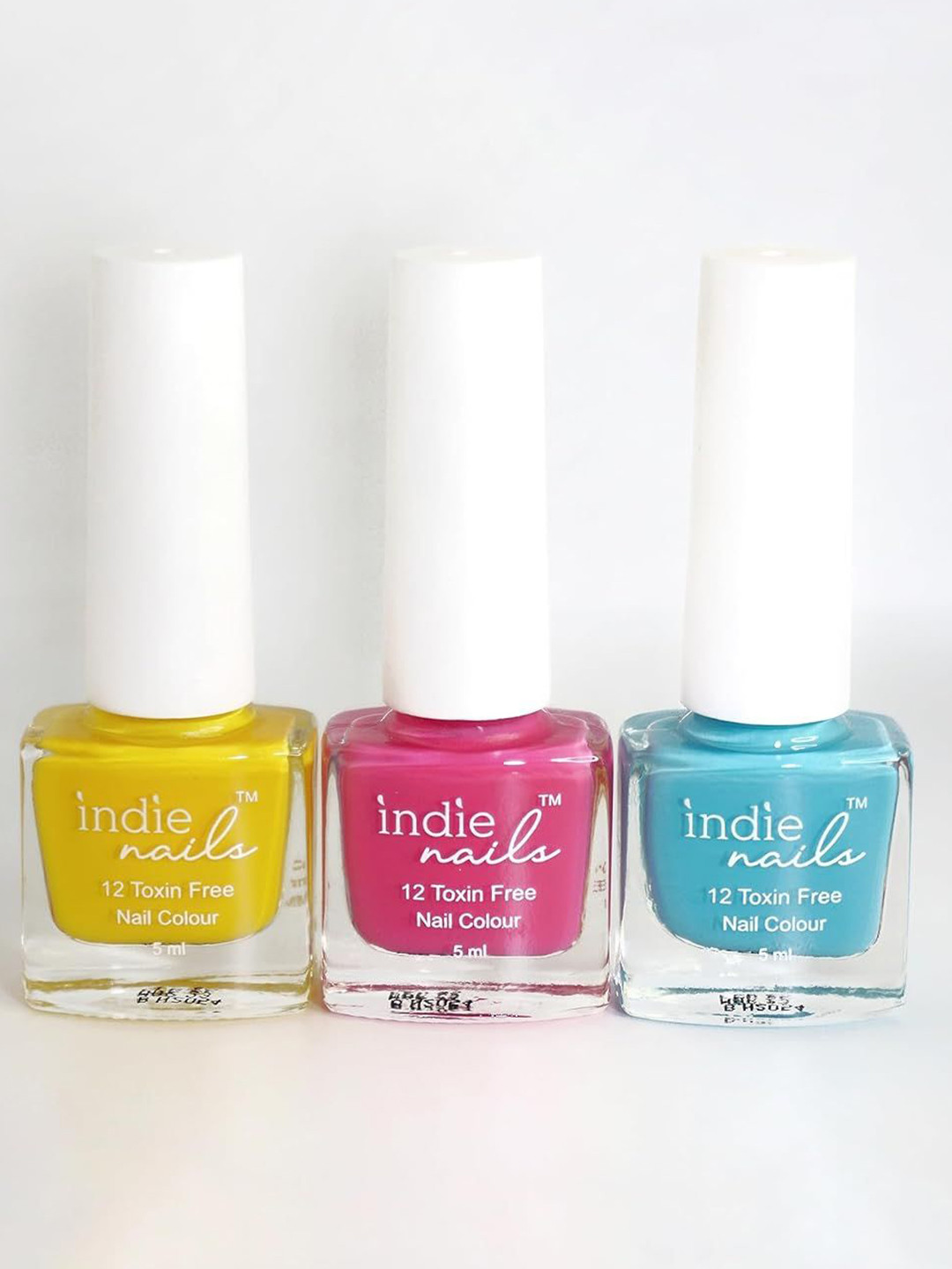 Indie Nails Women Assorted Long-Lasting High Shine Nail Polish