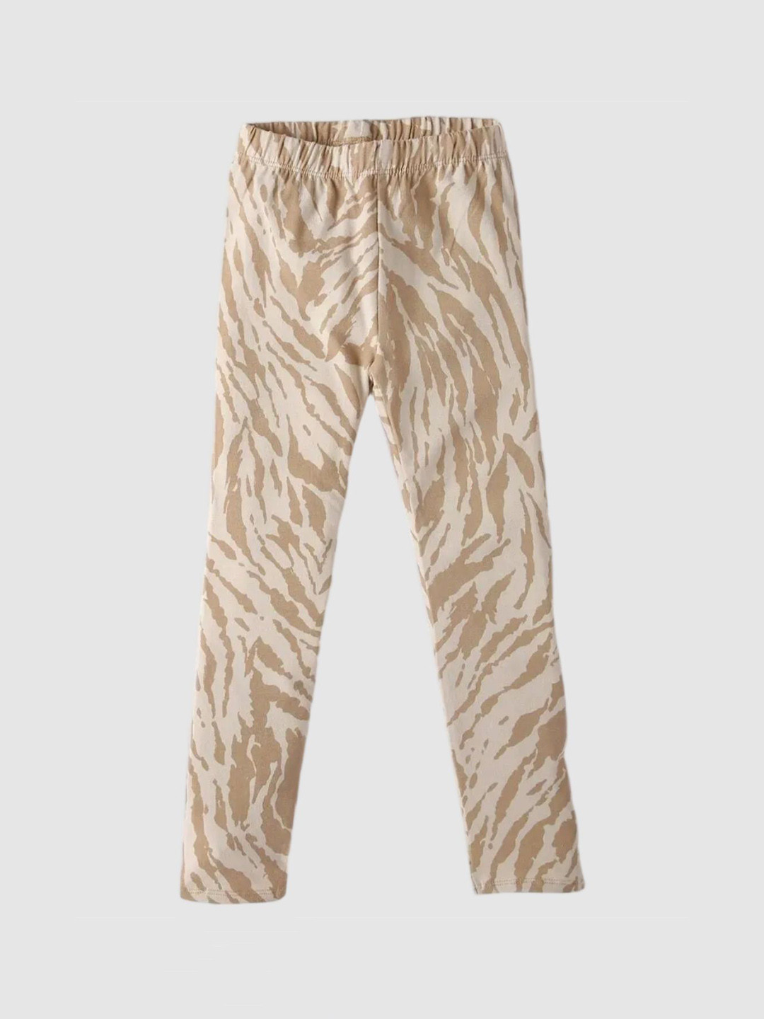 GAP Girls Zebra Printed Mid-Rise Skinny Fit Leggings