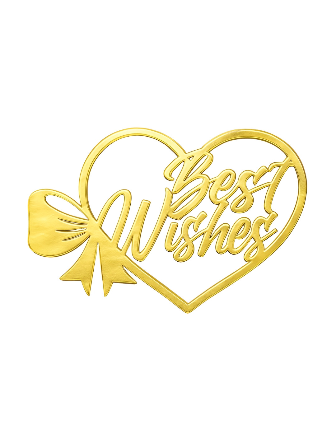 INTERNATIONAL GIFT 50 Pcs Of Best Wishes Tag Premium for Gift Boxes & Special Hampers