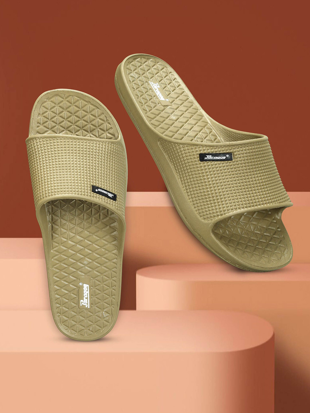 Paragon Men Self Design Sliders