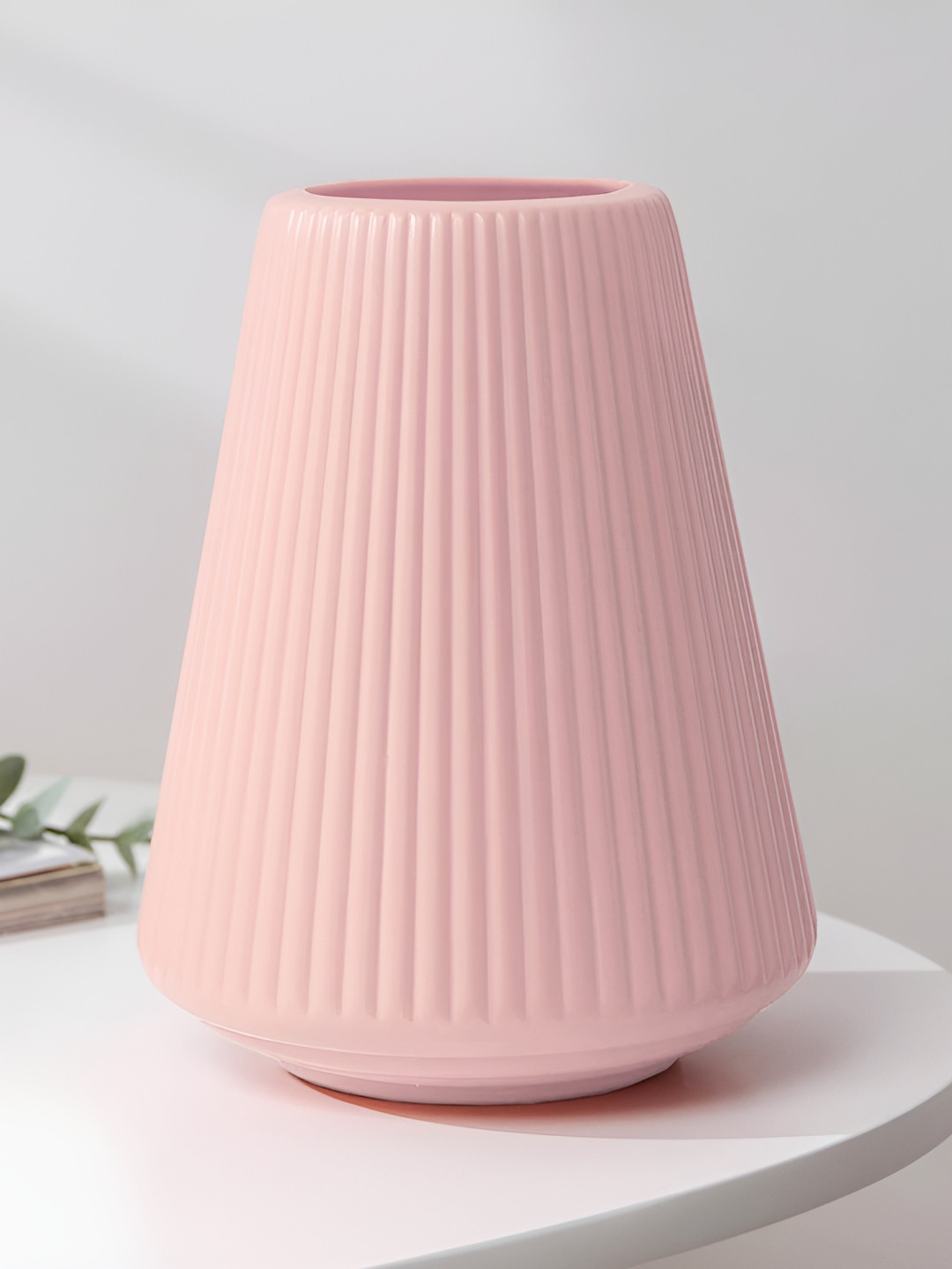 Ascension Pink Textured Flower Vase
