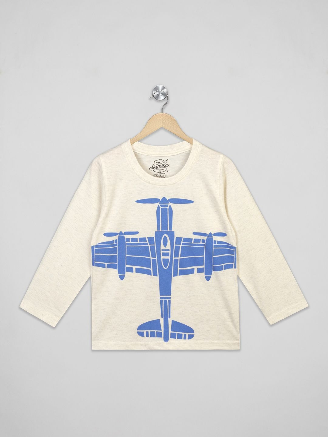 The Sandbox Clothing Co. Boys Graphic Printed Round Neck Cotton Regular Fit T-shirt