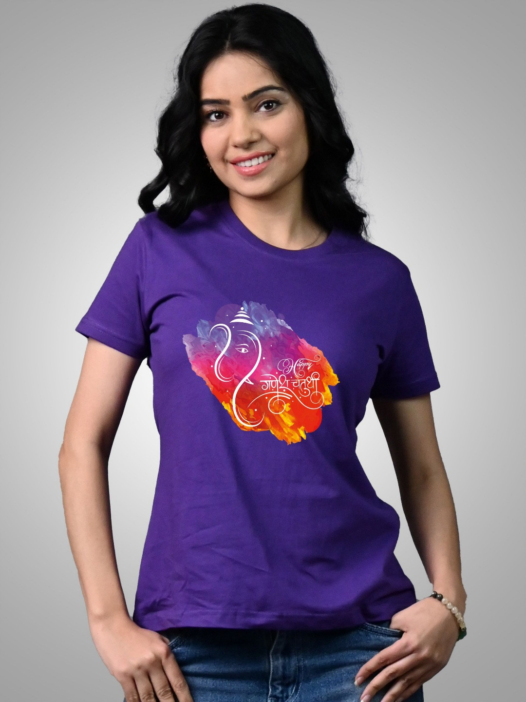 Tedhi Medhi Family Typography Printed Round Neck Cotton Slim Fit T-shirt