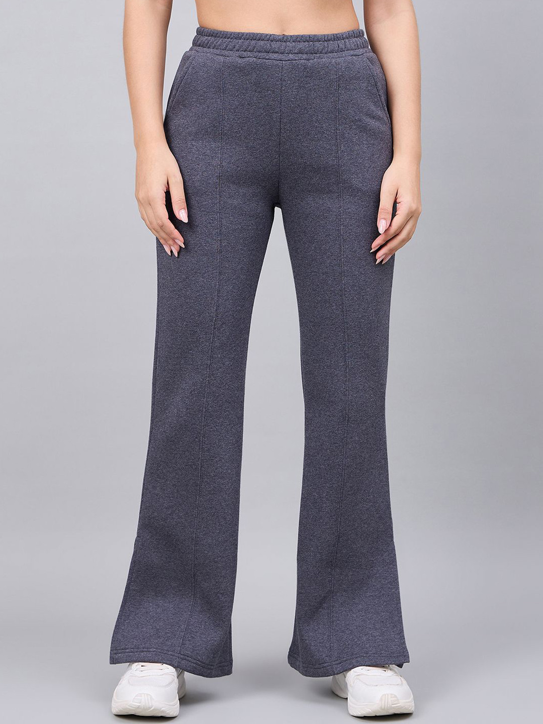 98 Degree North Women Bootcut Mid-Rise Trousers