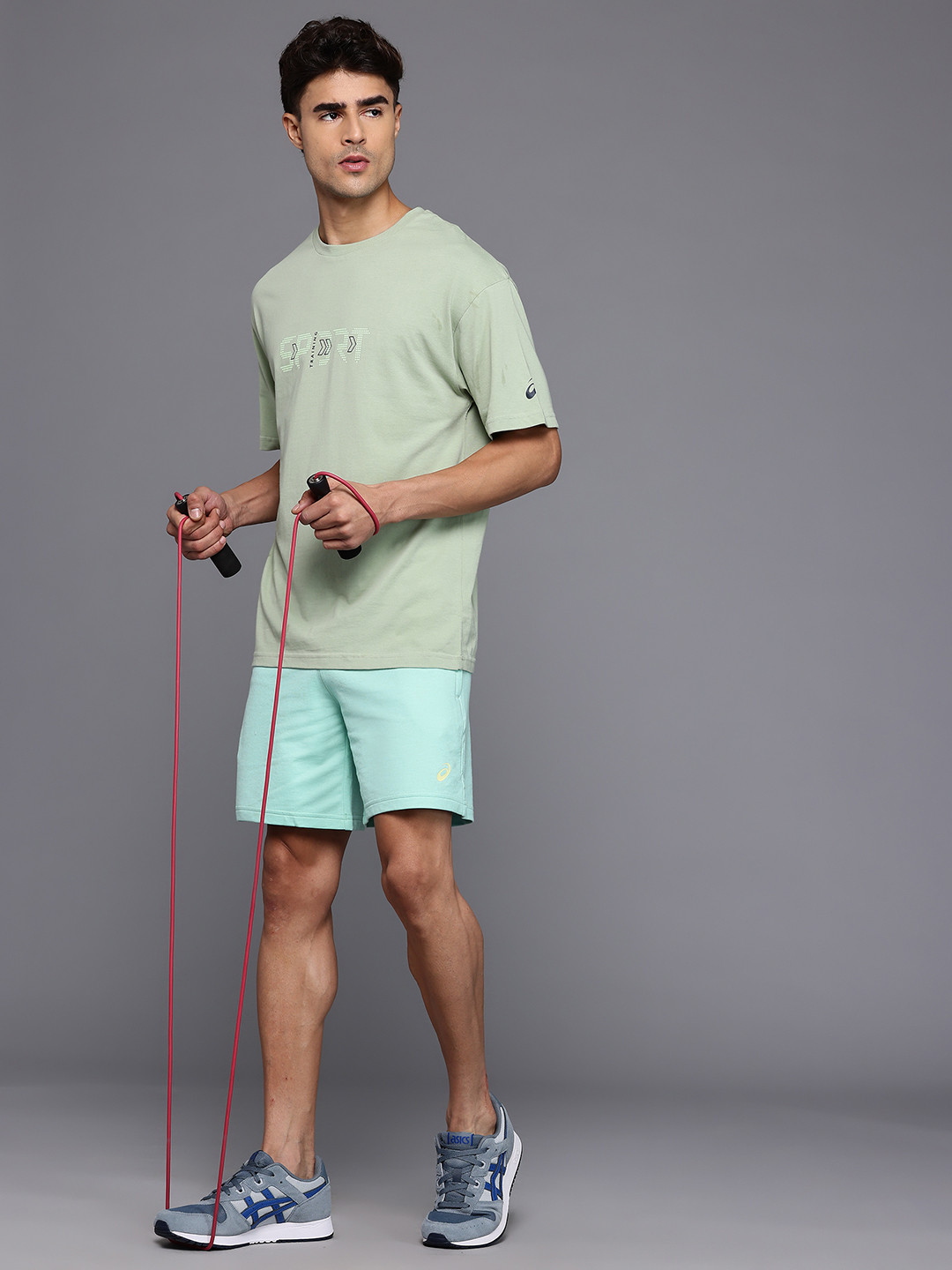 ASICS Men Graphics 7 Inch Knit Training Shorts